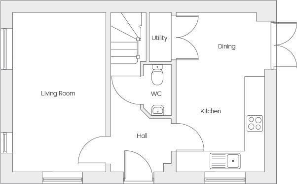 155, Off Catterick Road, Brough With St Giles, Catterick Garrison floorplan