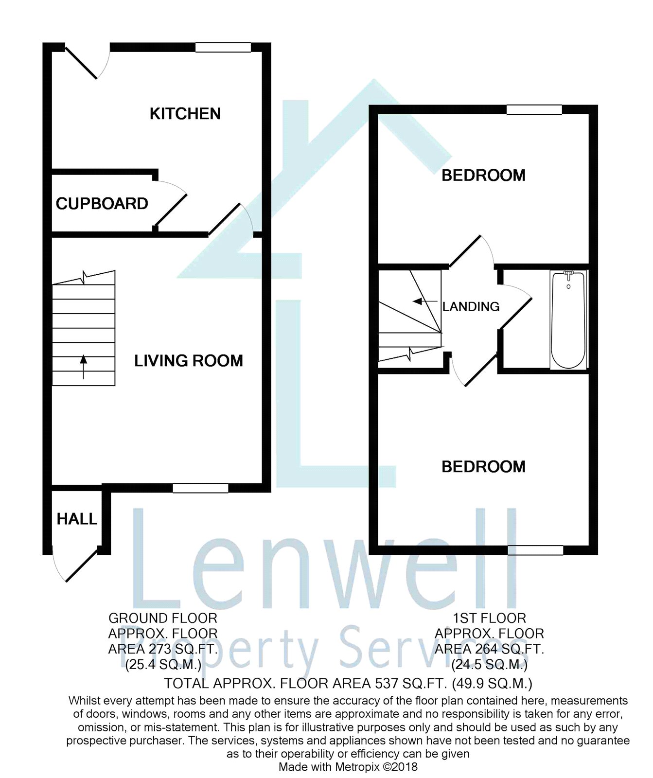 122, Cromer Way, Bedfordshire floorplan