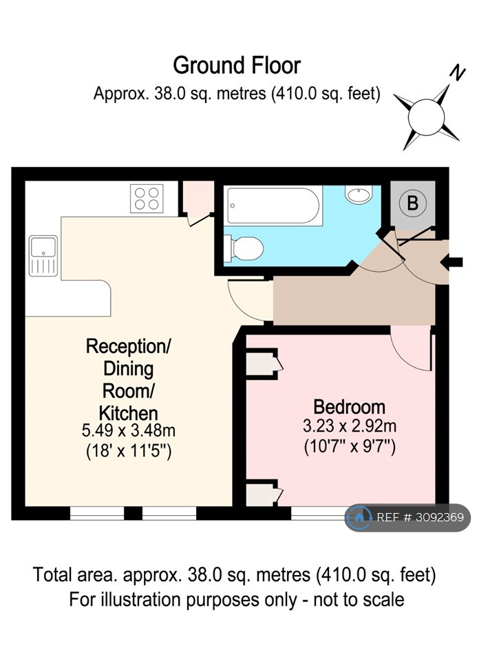 Tower Walk Leroy Street, London floorplan