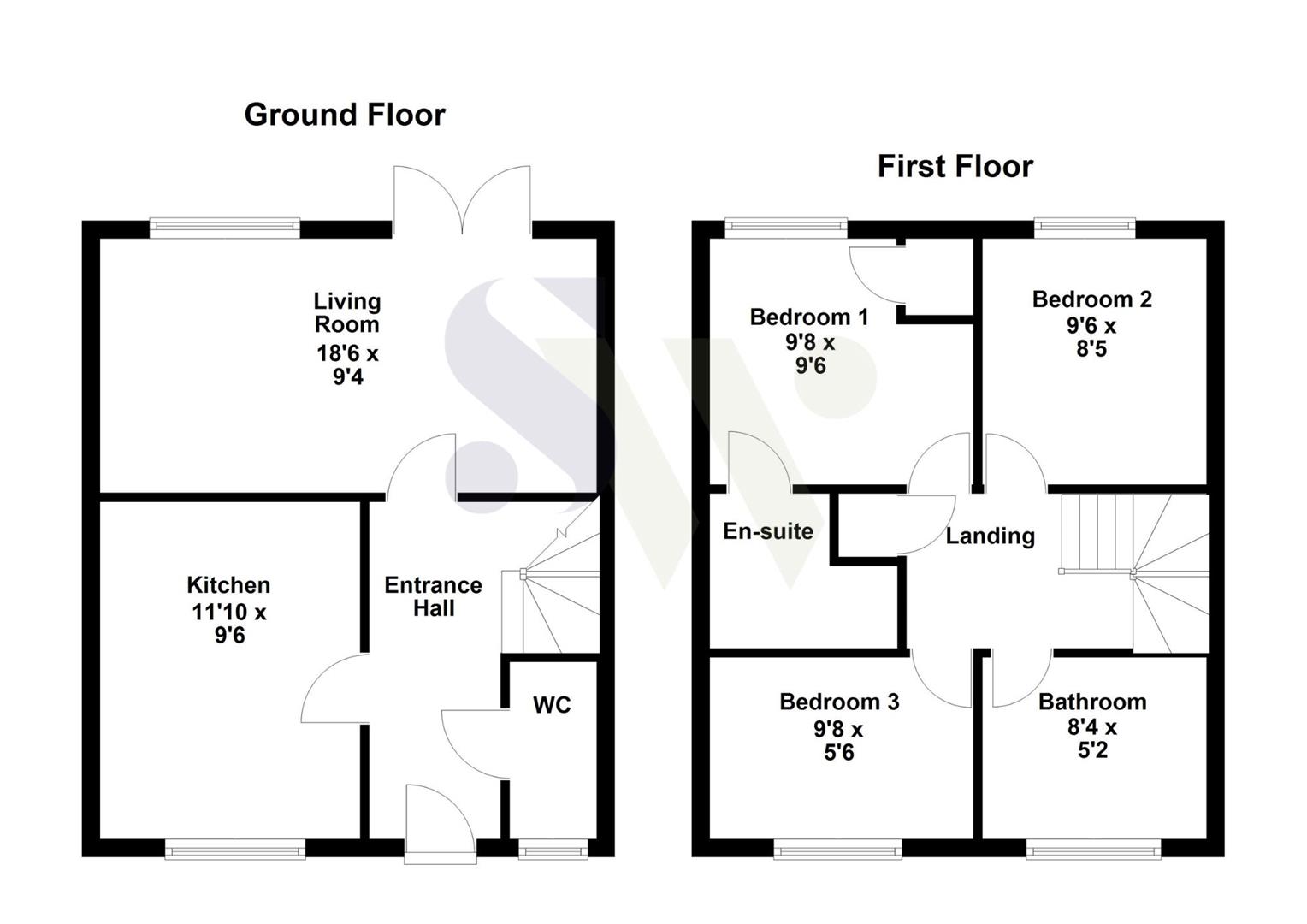 18, Savernake Drive, Little Stanion floorplan