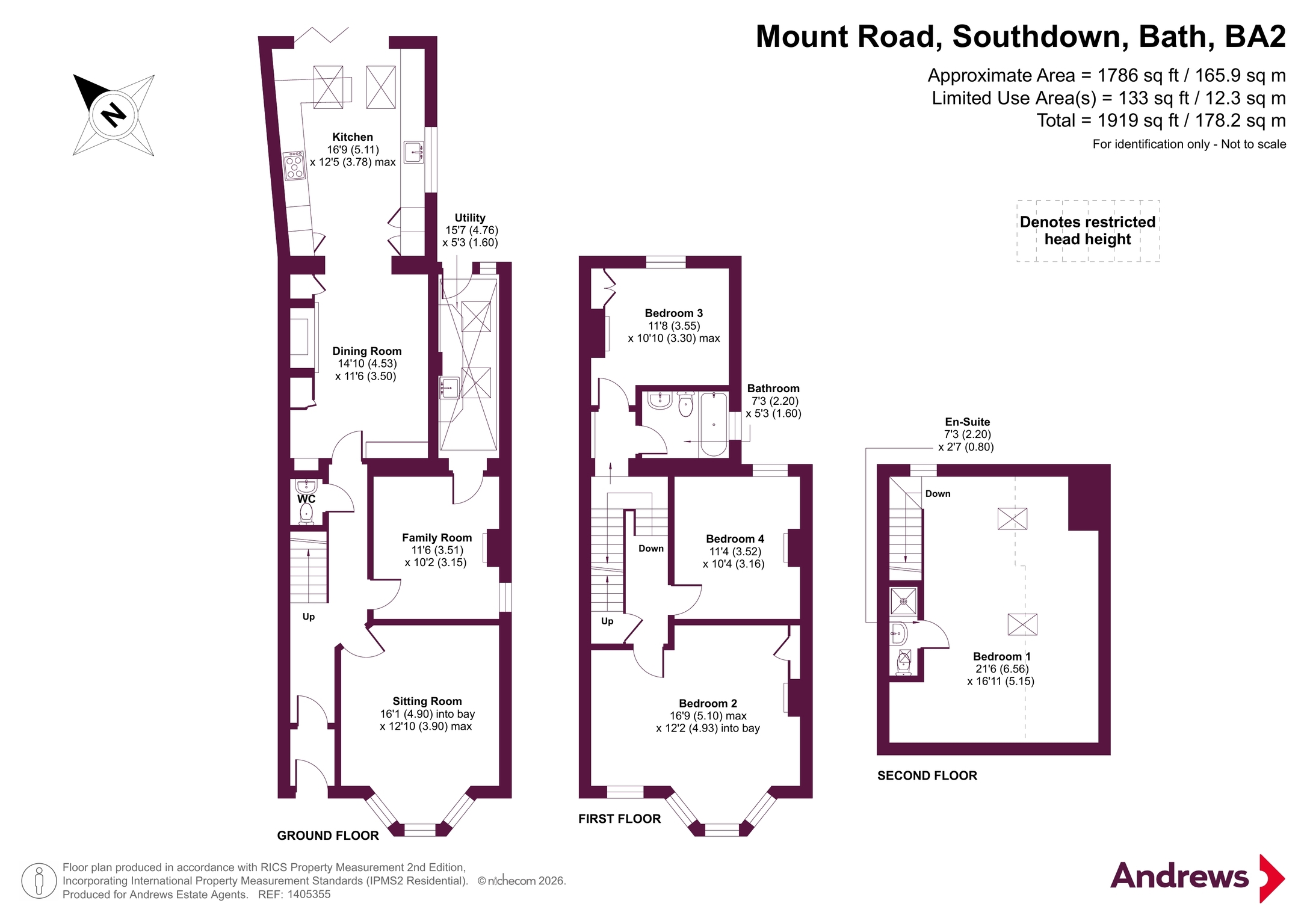 28, Mount Road, Bath floorplan