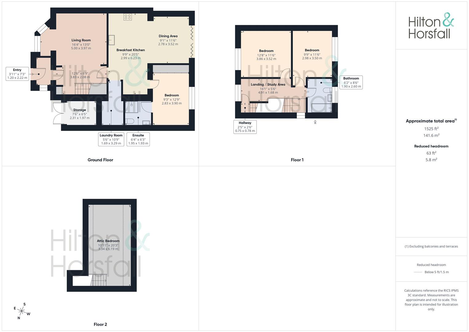 37, Ribble Lane, Chatburn floorplan