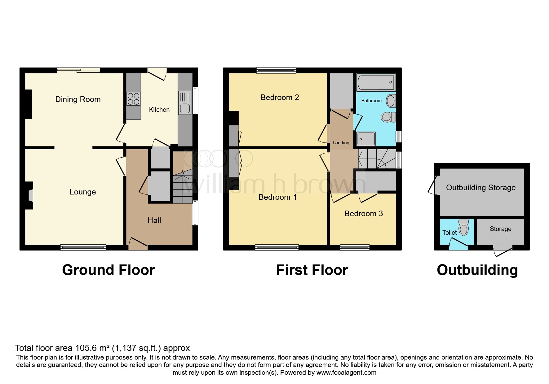 38, Mark Hall Moors, Harlow floorplan