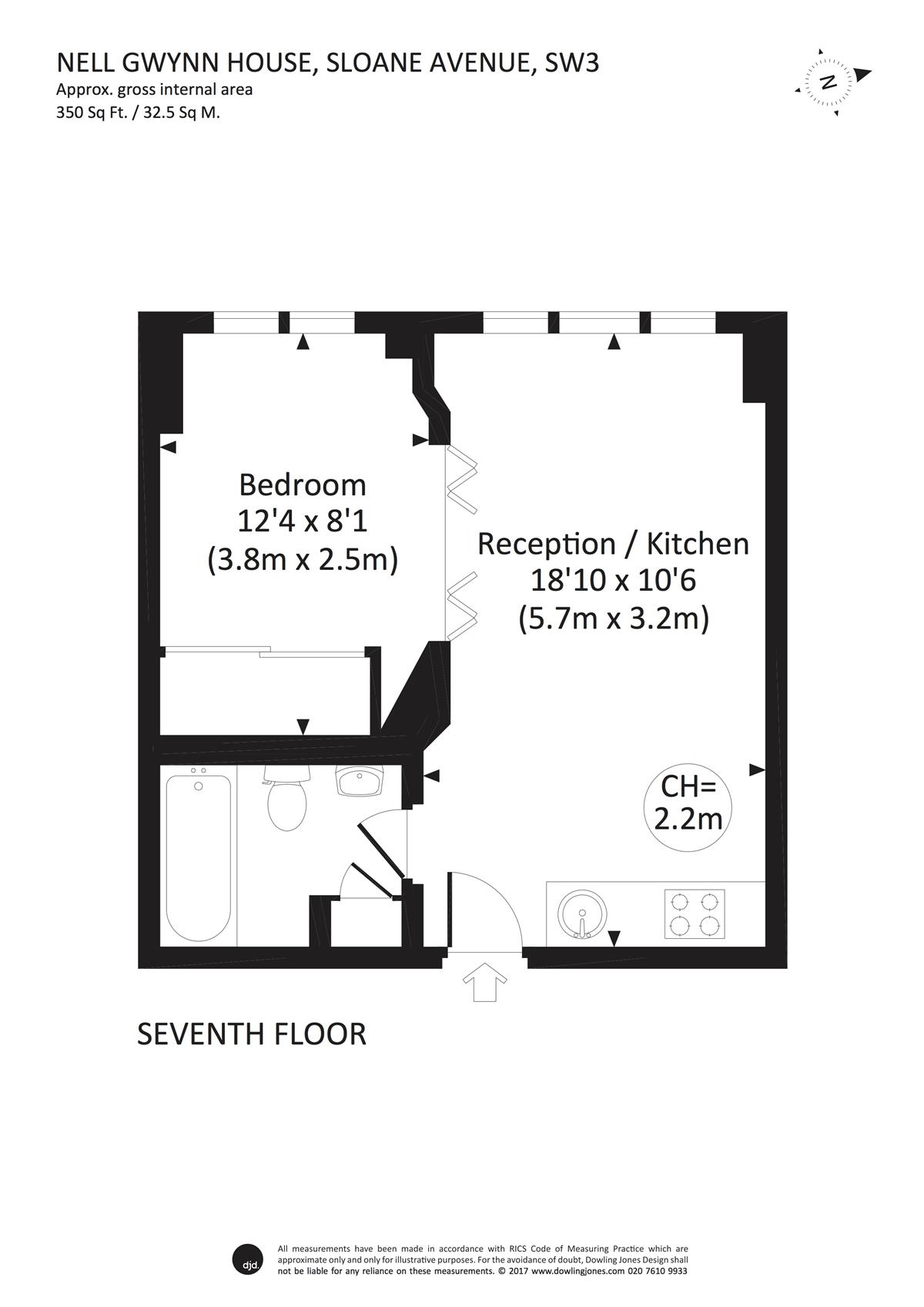 1 Bedrooms Flat to rent in Sloane Avenue, London SW3