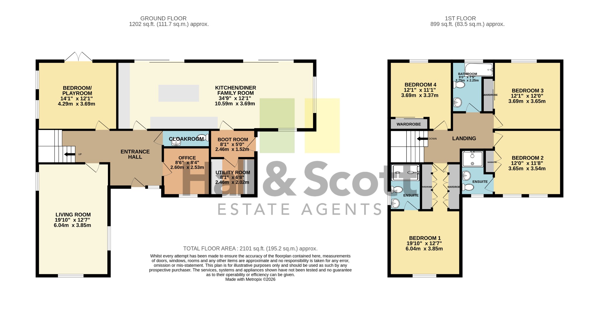 15 Moorlands, West Hill, Ottery St Mary floorplan