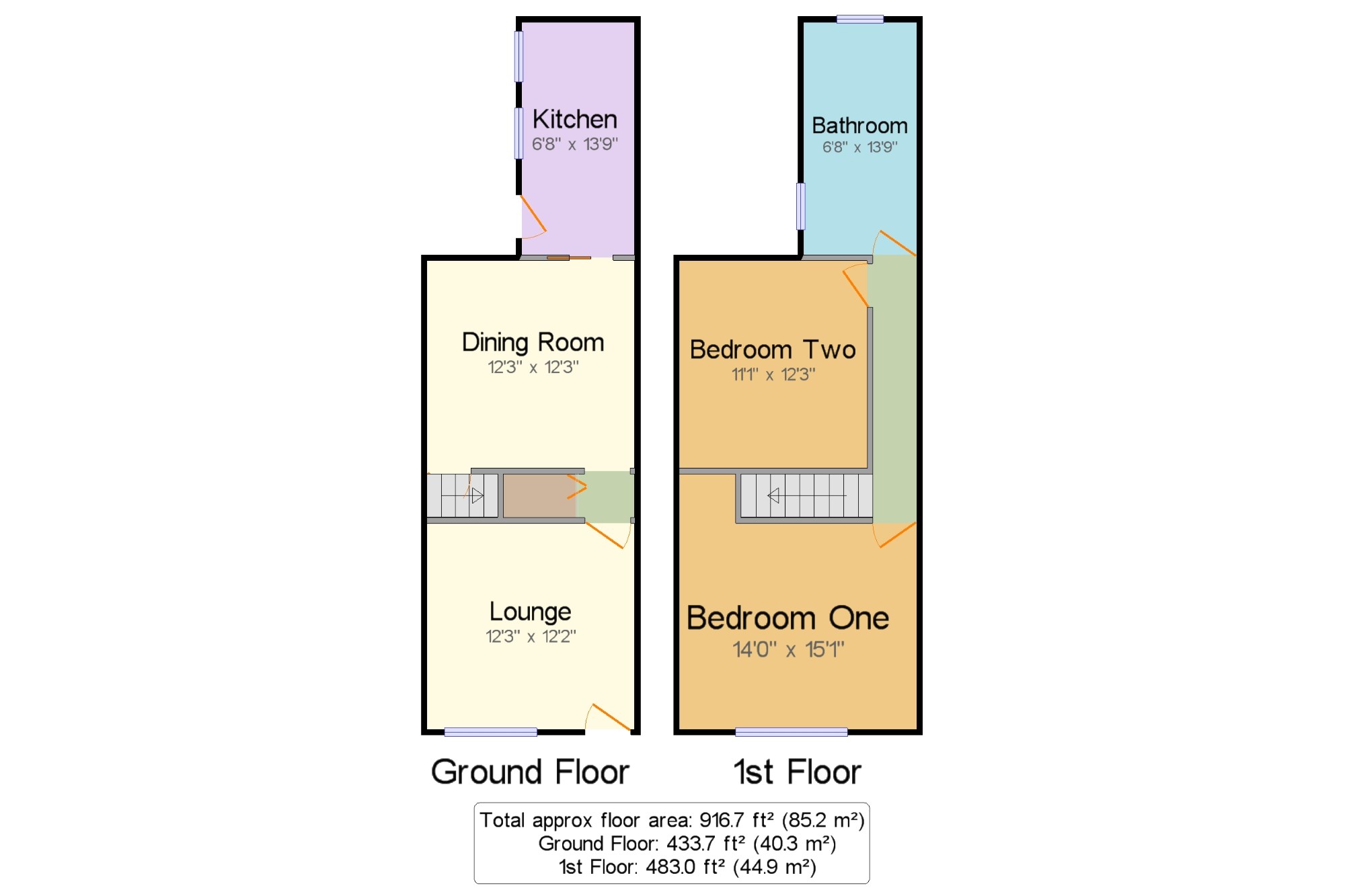 2 Bedrooms Terraced house for sale in Vernon Road, Kirkby In Ashfield, Nottingham, Nottinghamshire NG17