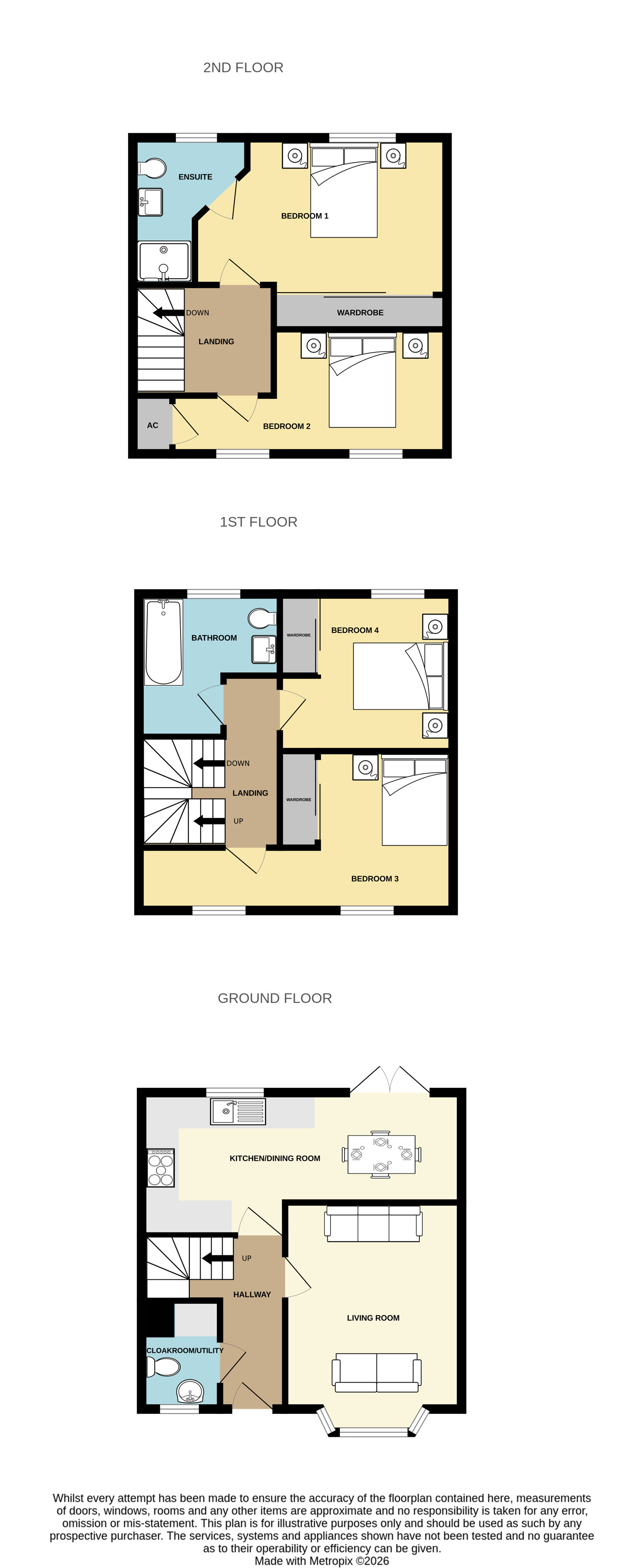 32, Bartletts Elm, Langport floorplan