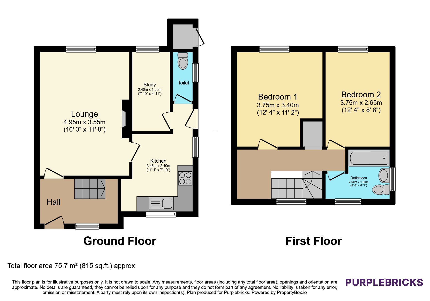 Crocus Grove, Peterborough floorplan