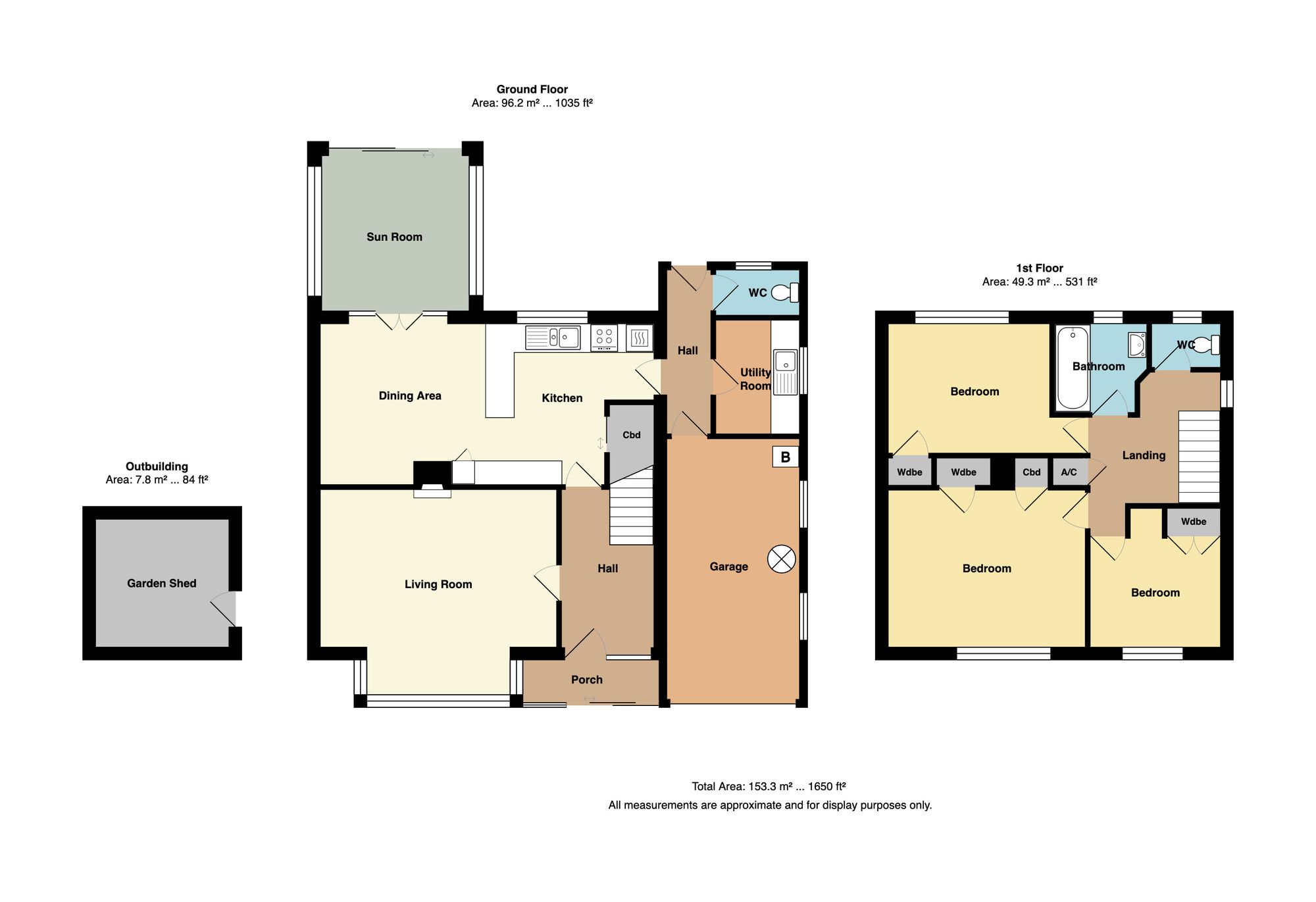 Towan House Gaverigan, St. Columb floorplan