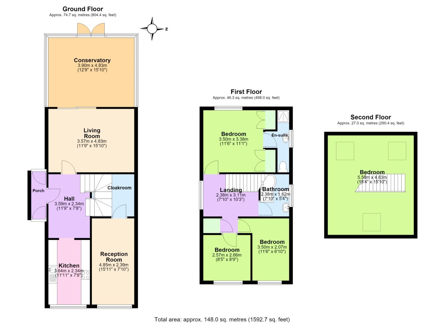 79A, Nottingham Road, Nottingham floorplan