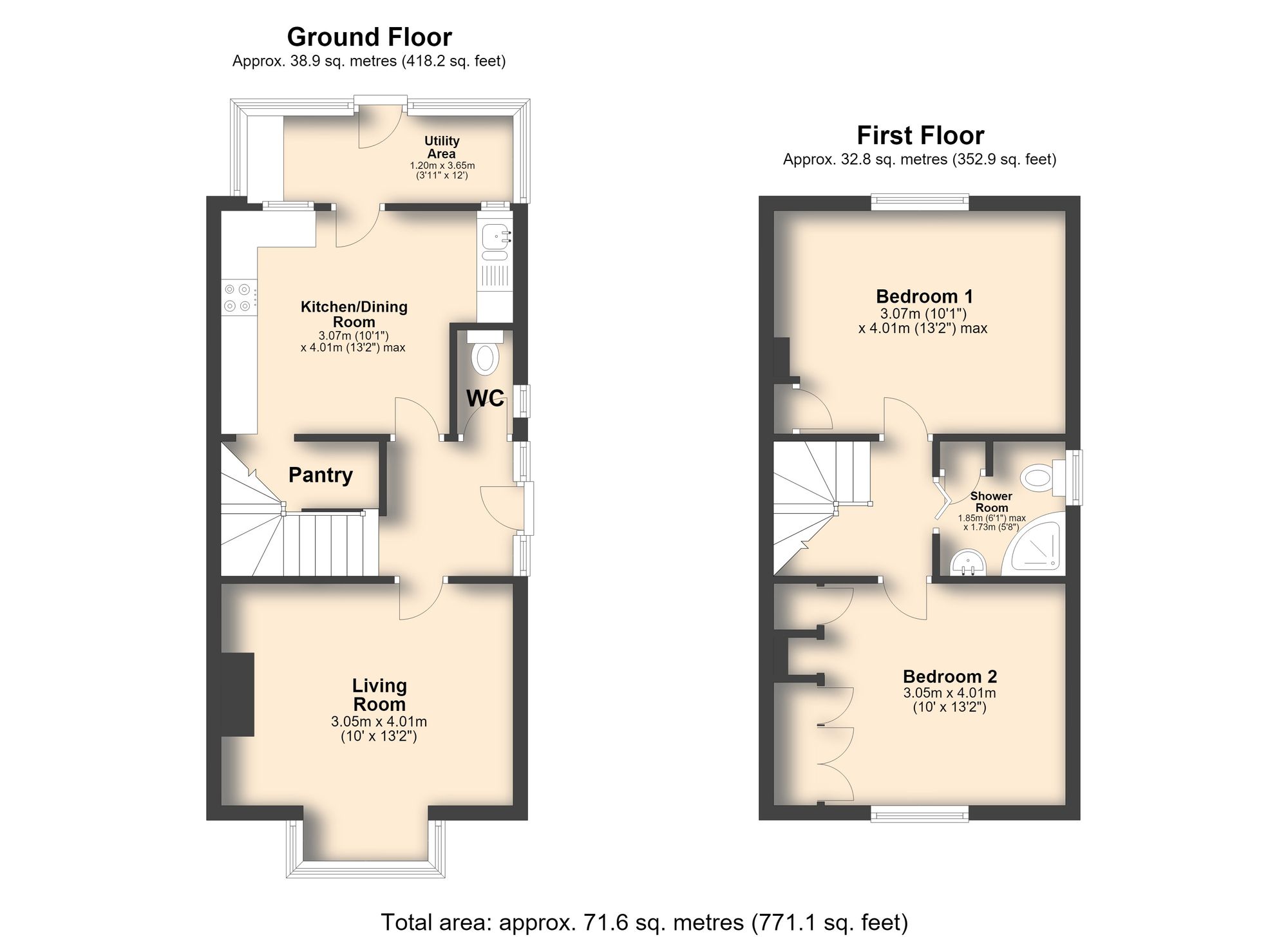 594 City Road, Sheffield floorplan