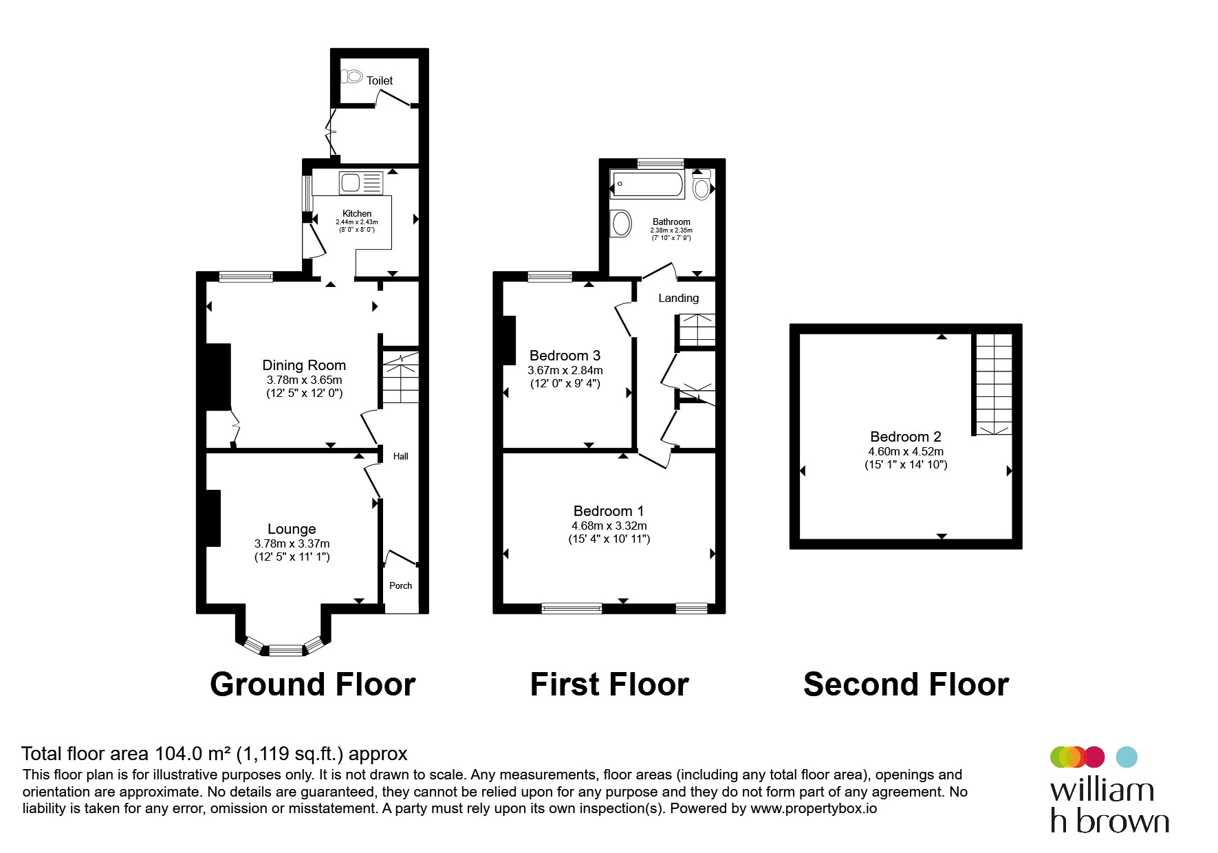 39, Lime Street, Nottingham floorplan
