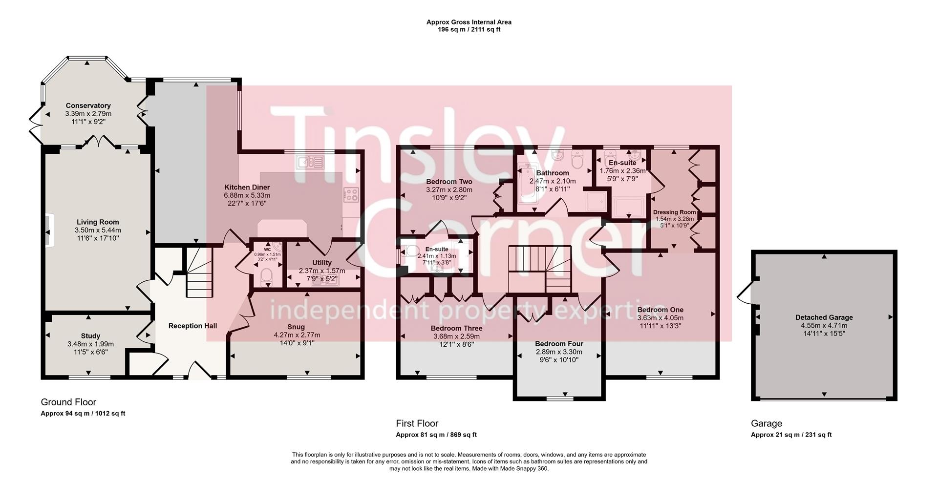 6, Wedgwood Avenue, Stone floorplan