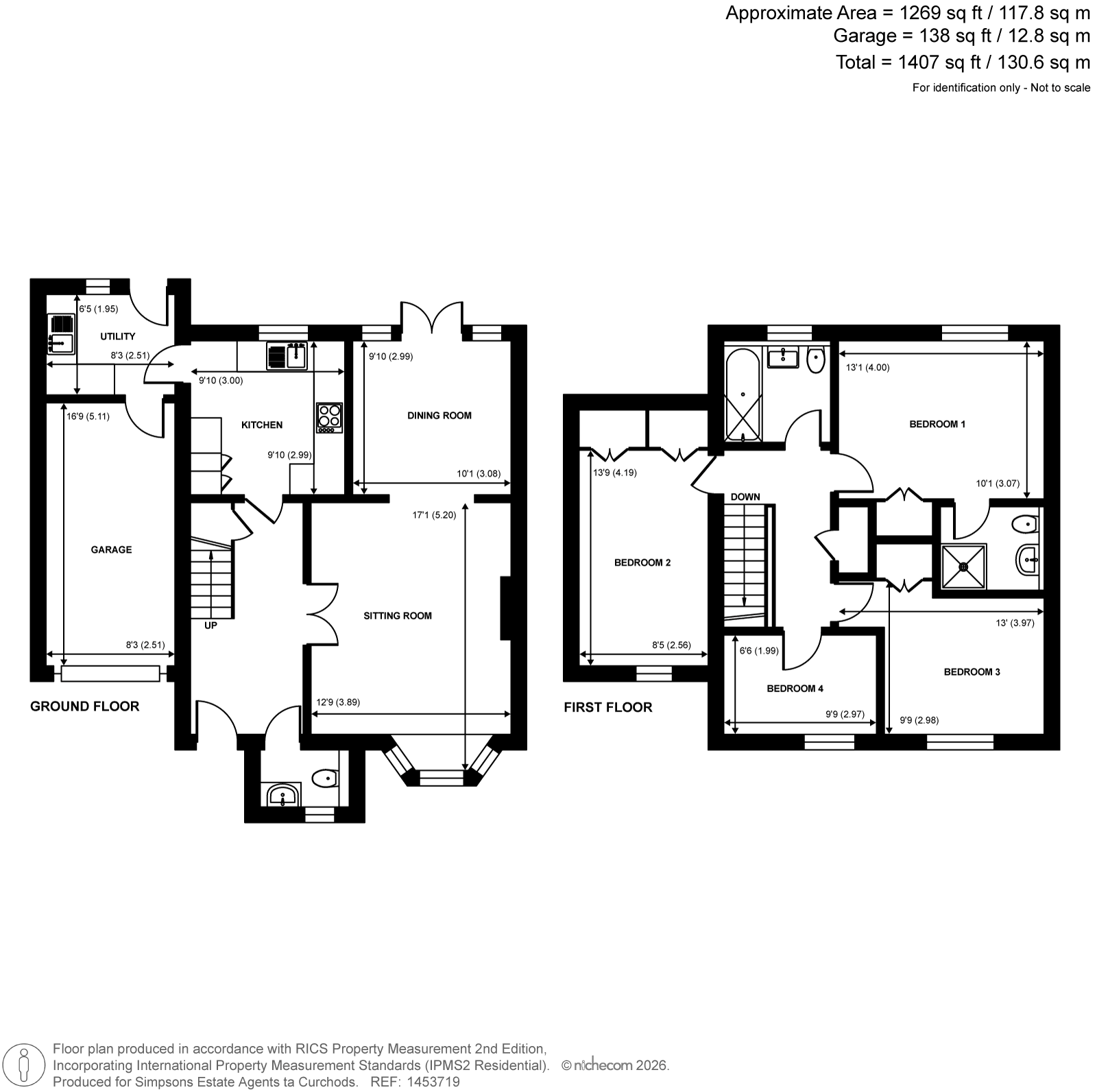 6, Aragon Walk, Byfleet floorplan
