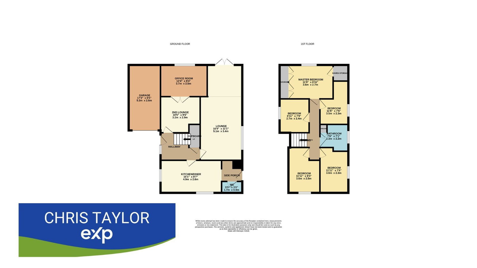 21, Gannet Drive, St. Austell floorplan