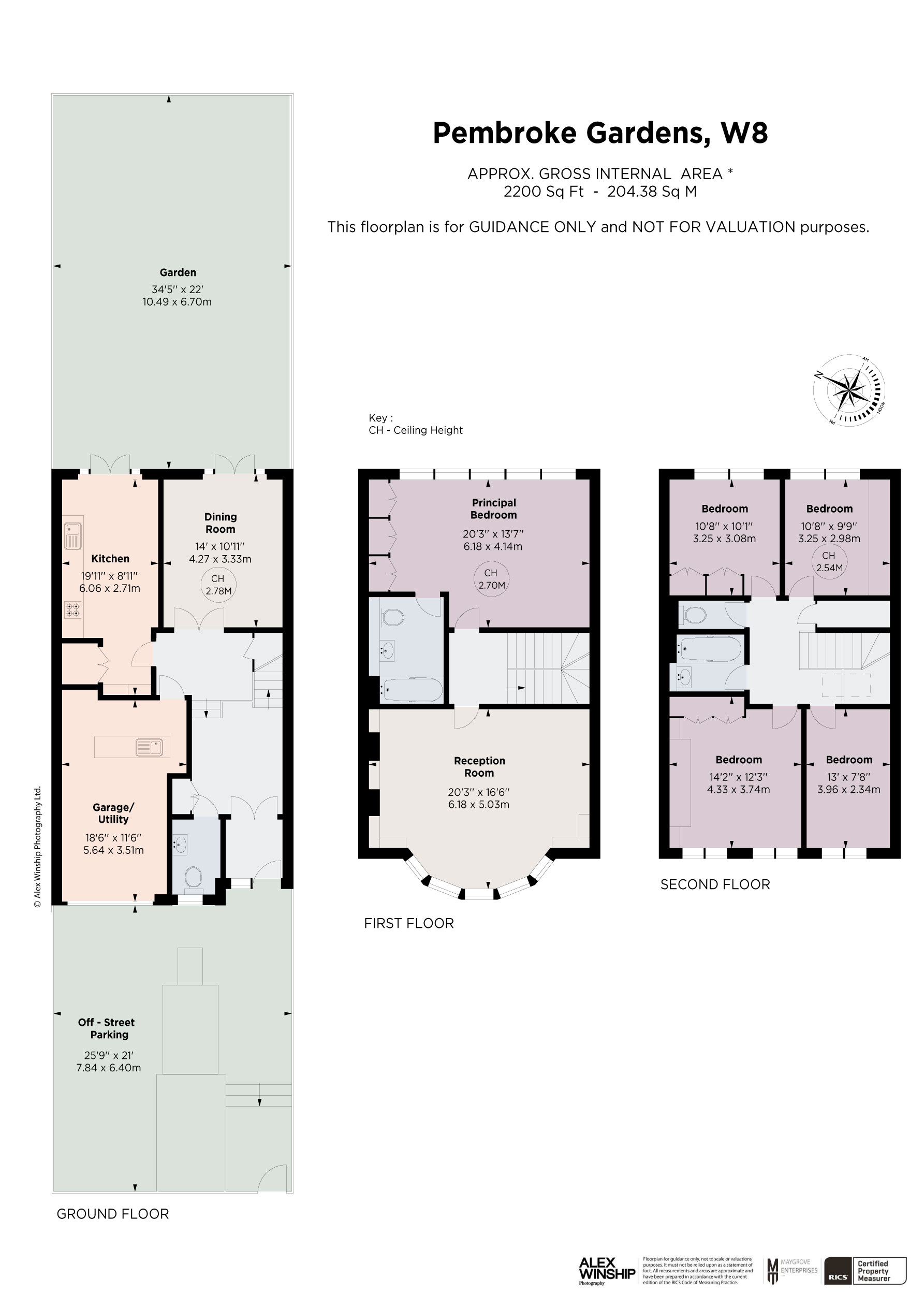 4, Pembroke Gardens, London floorplan