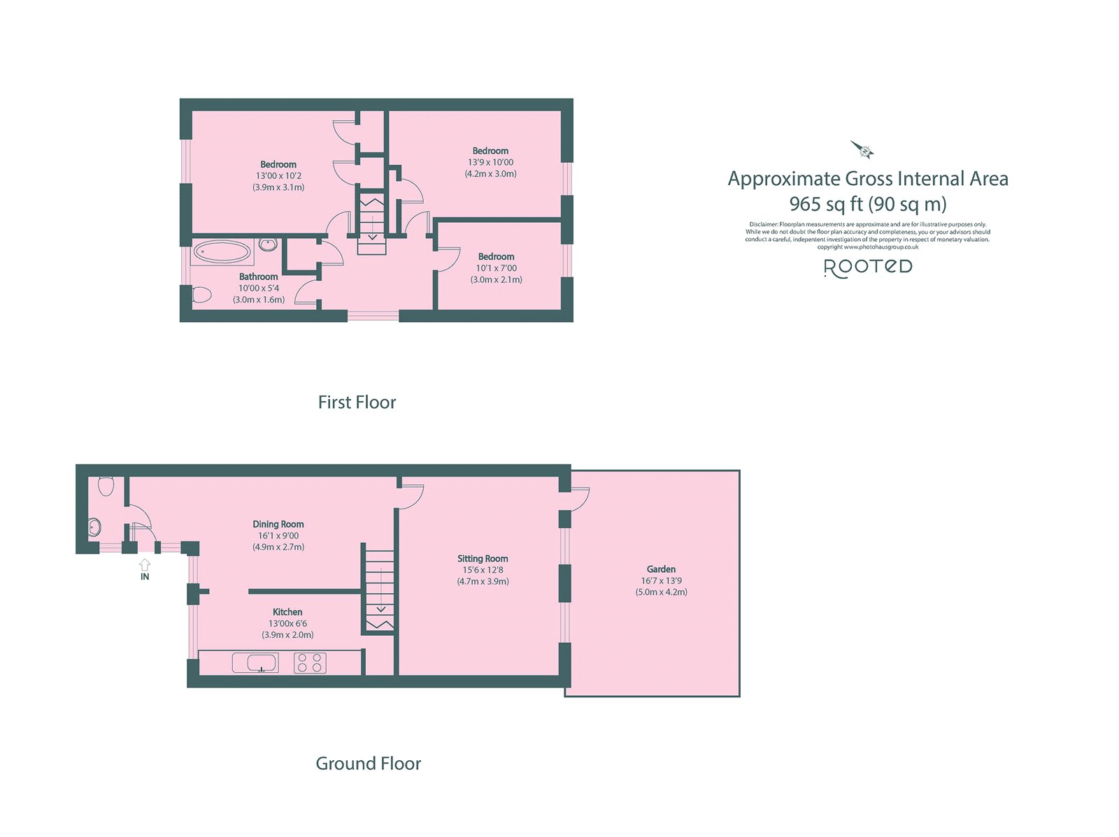 Broke Walk, London floorplan