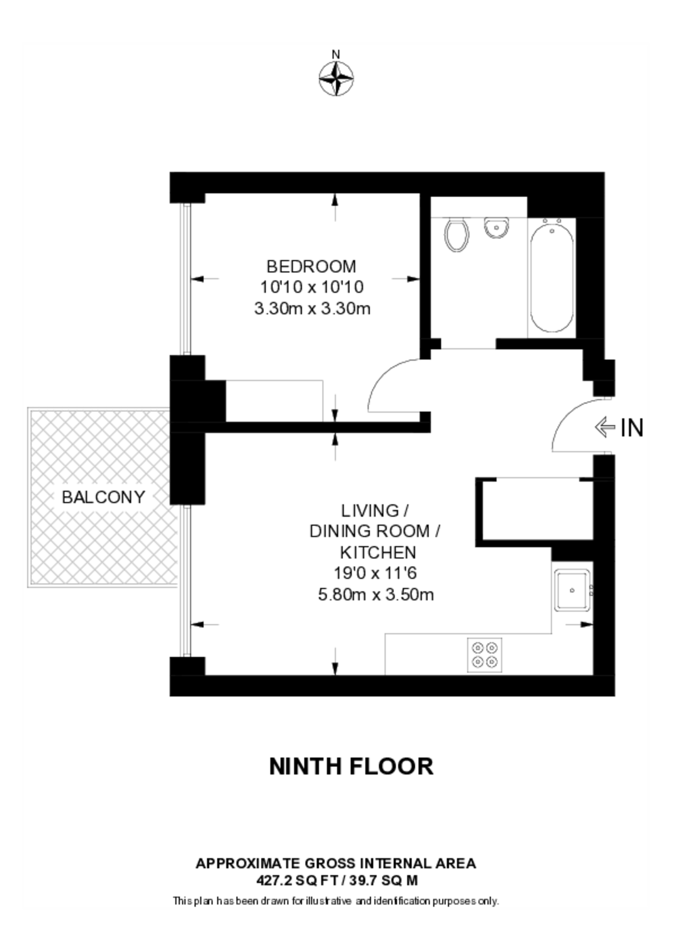 Fulton & Fifth, Wembley floorplan