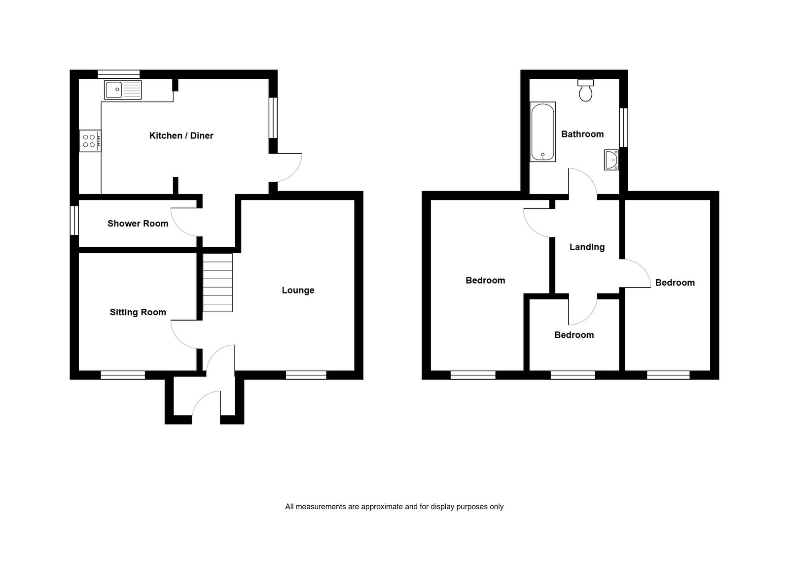 3, Vicarage Road, Ammanford floorplan