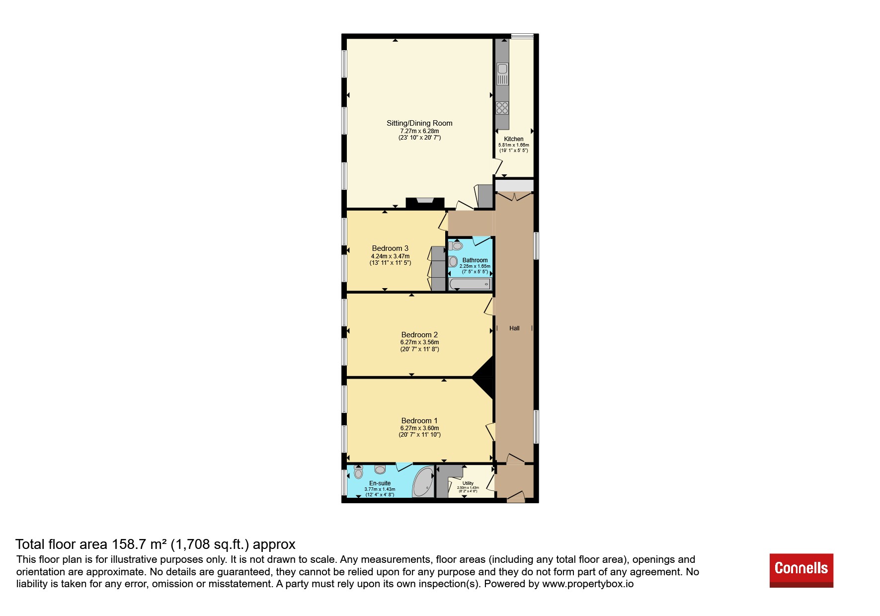 Flat 8, The Mansion House, Lees Court, Faversham floorplan