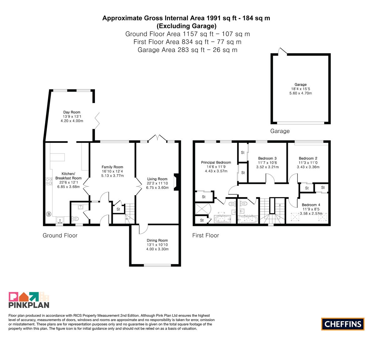 1 The Barn, Skates Hill, Sudbury floorplan