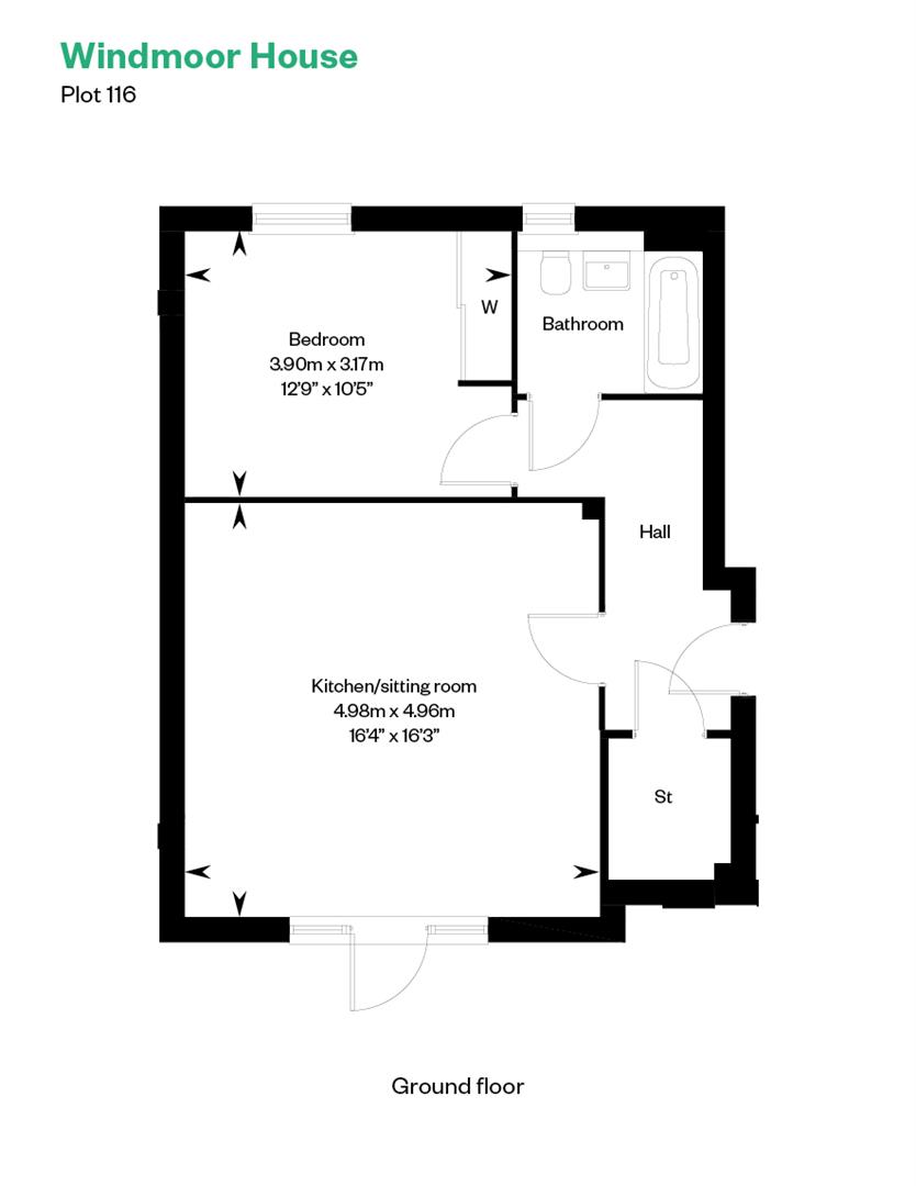 Old Wokingham Road, Crowthorne RG45, 1 bedroom flat for sale 63943703