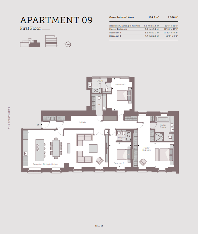 19 Bolsover Street, Fitzrovia, W1, 19 Bolsover Street, Fitzrovia, W1, London floorplan