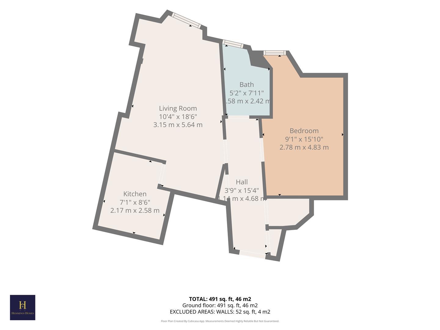 Stewart Terrace, Edinburgh floorplan