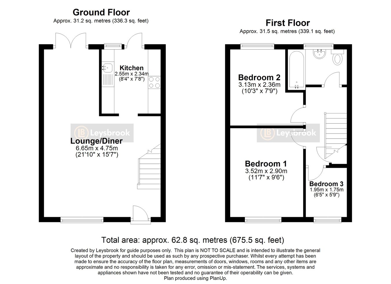 18, Haysman Close, Letchworth Garden City floorplan