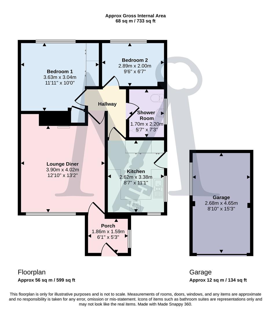 31, Kenmore Crescent, Coalville floorplan
