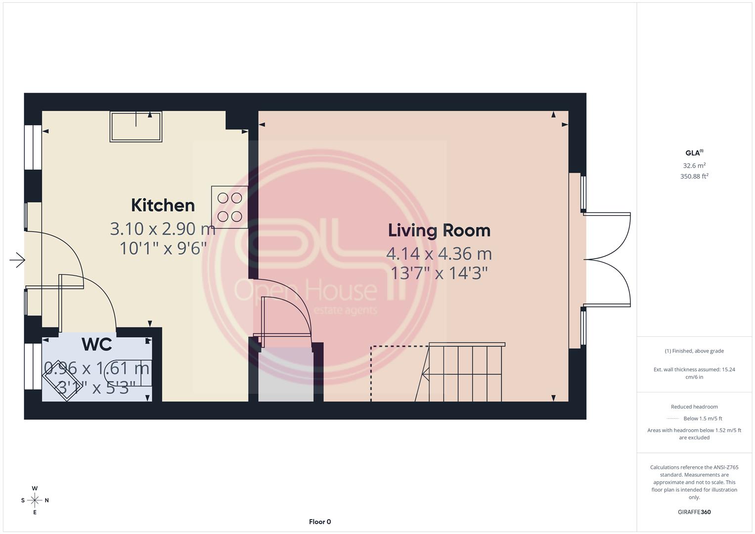 85, Hope Way, Swadlincote floorplan