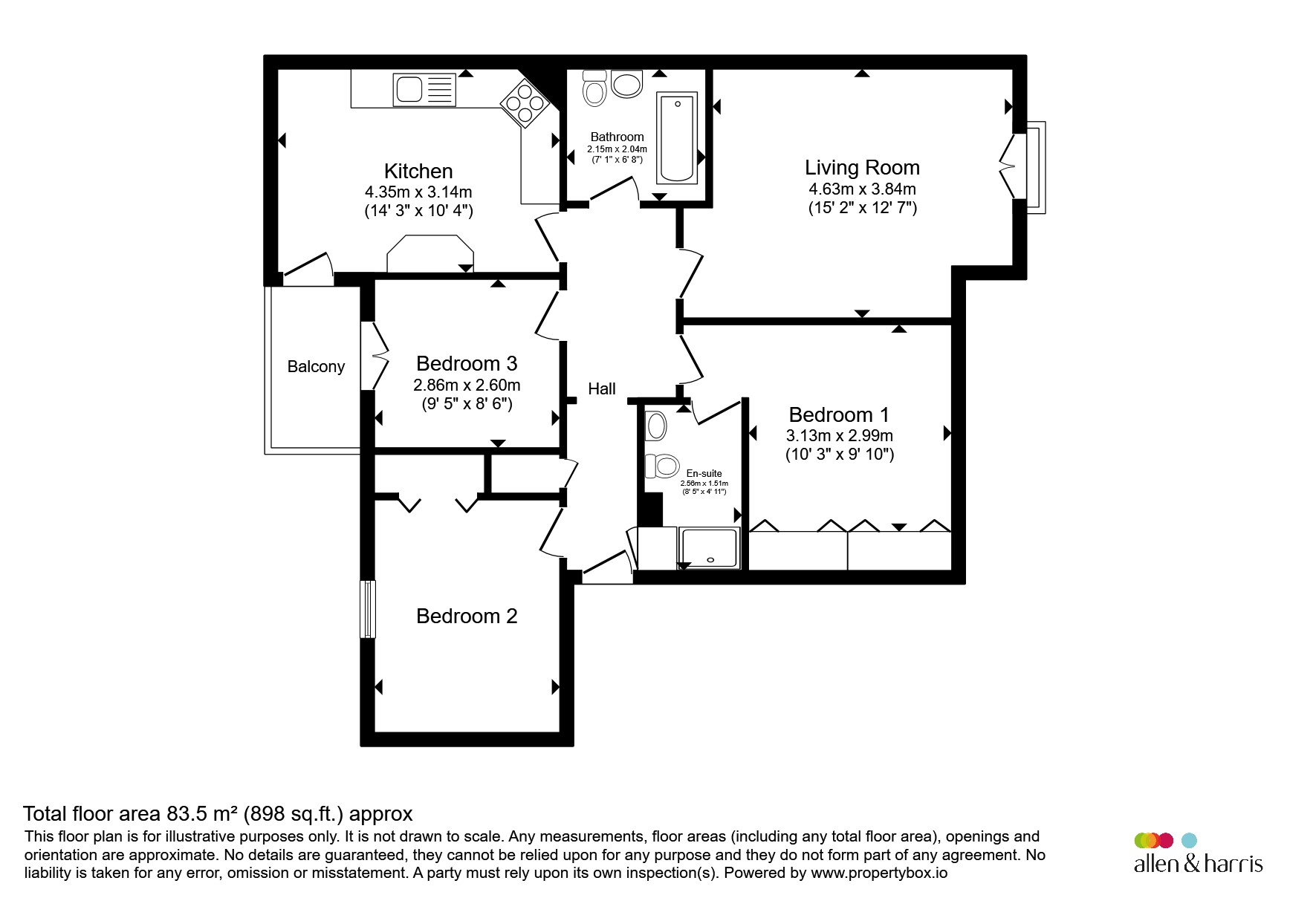 50, Stonelaw Drive, Glasgow floorplan