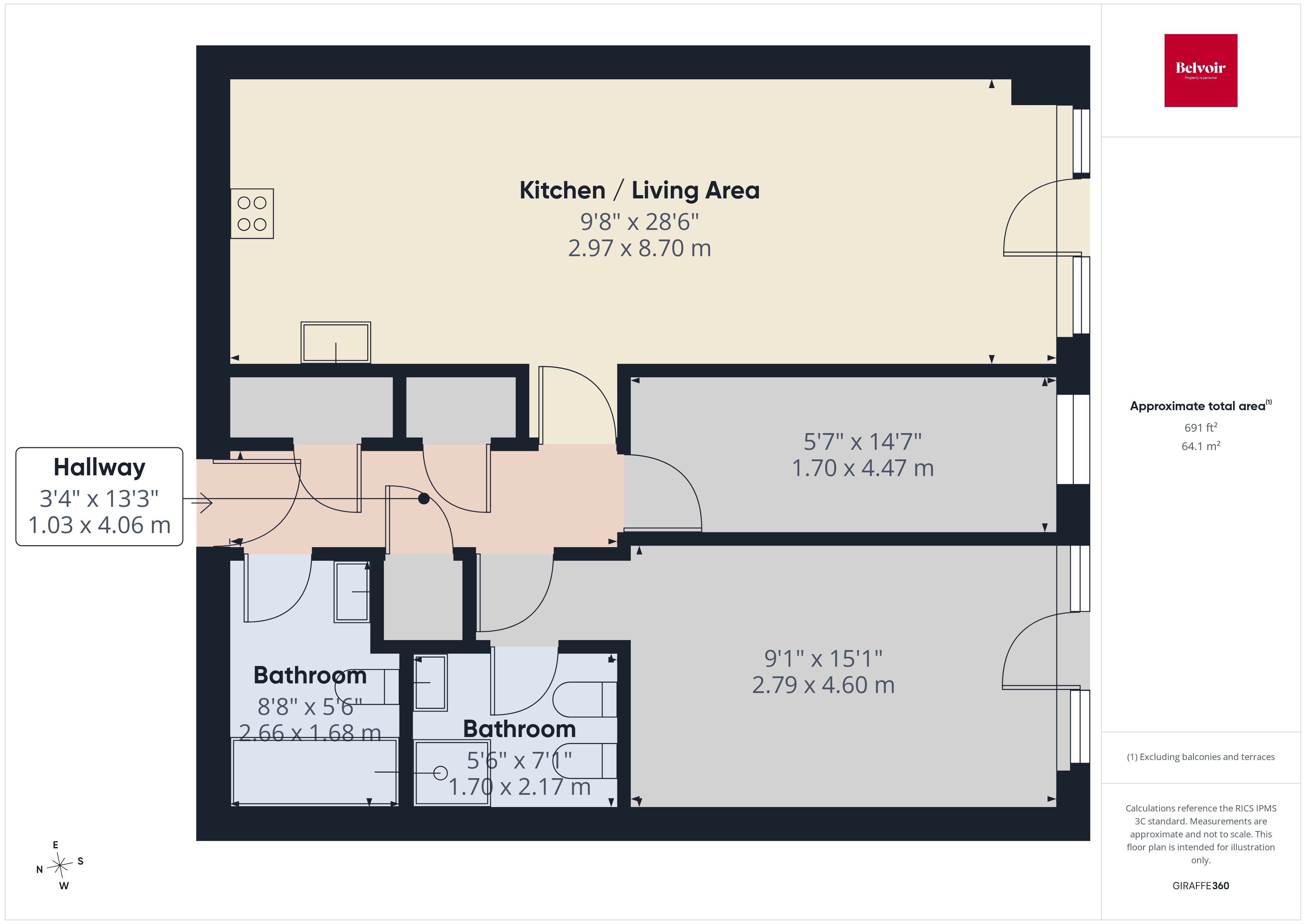 58, Caswell Bay Court, Swansea floorplan