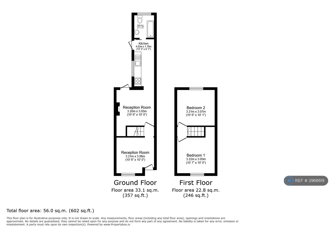 Waldeck Street, Reading floorplan