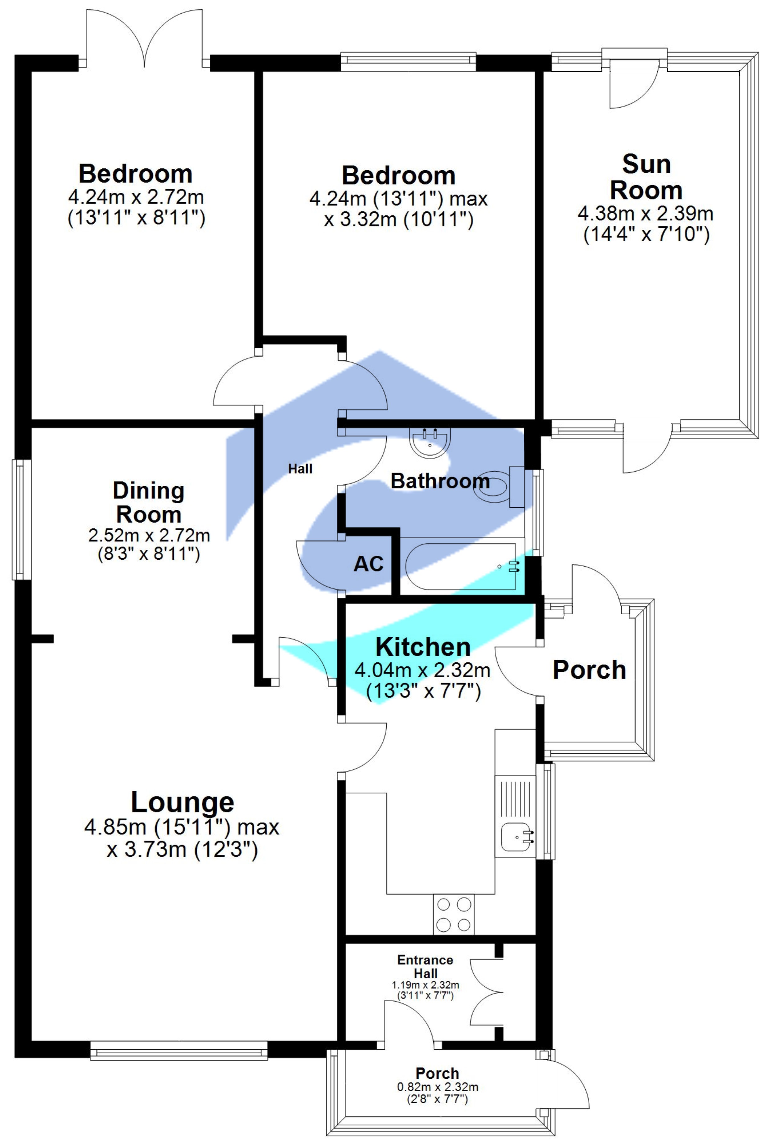 2 Bedrooms Detached bungalow for sale in St. Johns Close, Donhead St. Mary, Shaftesbury SP7