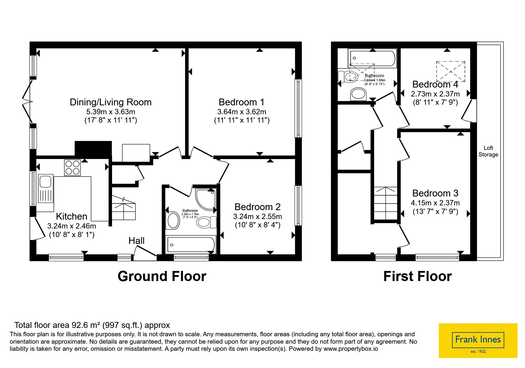 1, Stewart Close, Derby floorplan