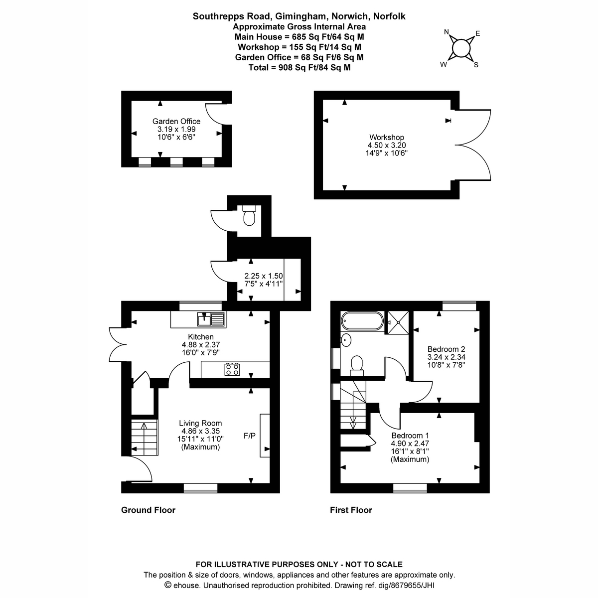 8, Southrepps Road, Norwich floorplan