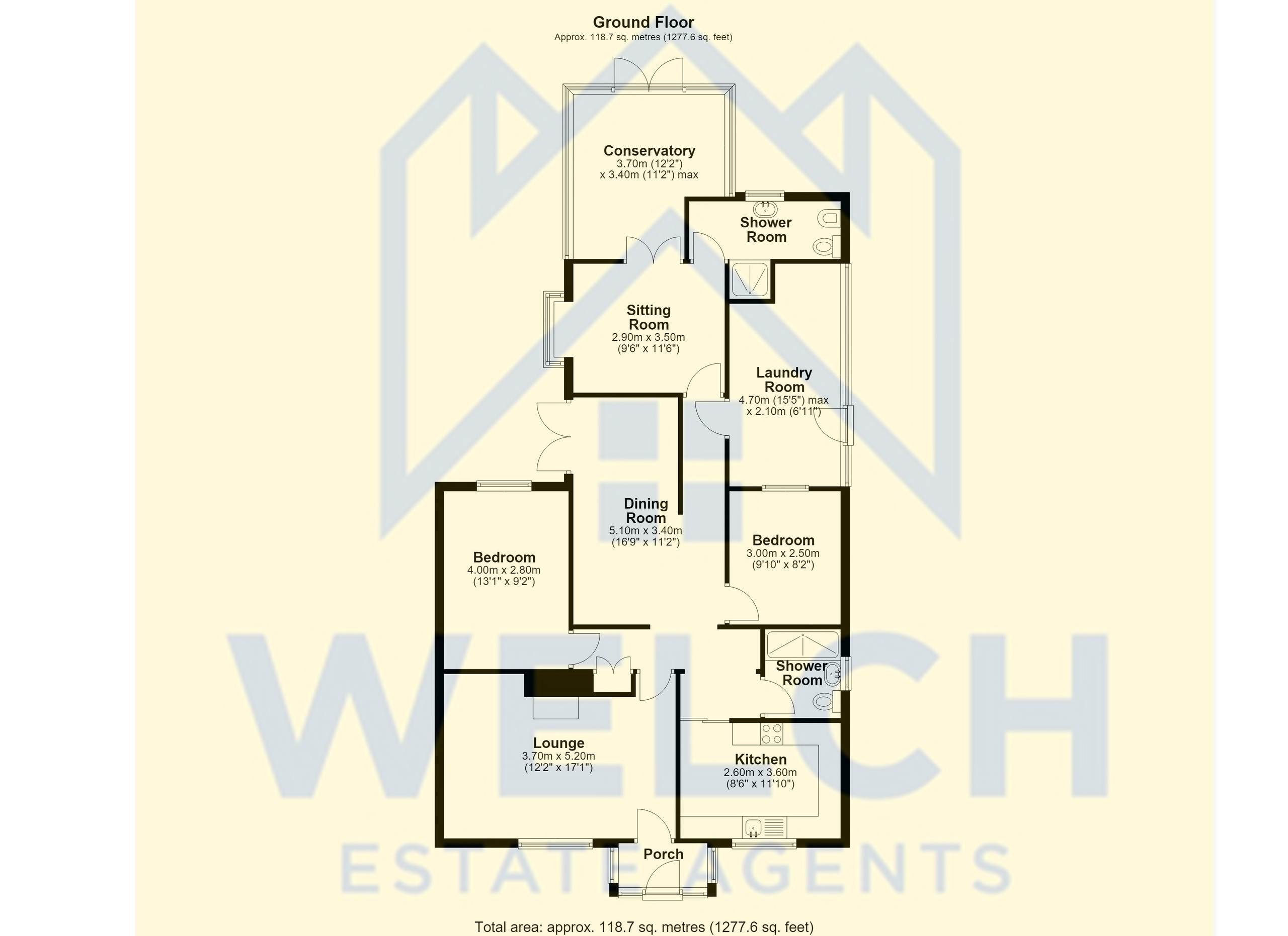 23 Roden Grove, Shrewsbury floorplan