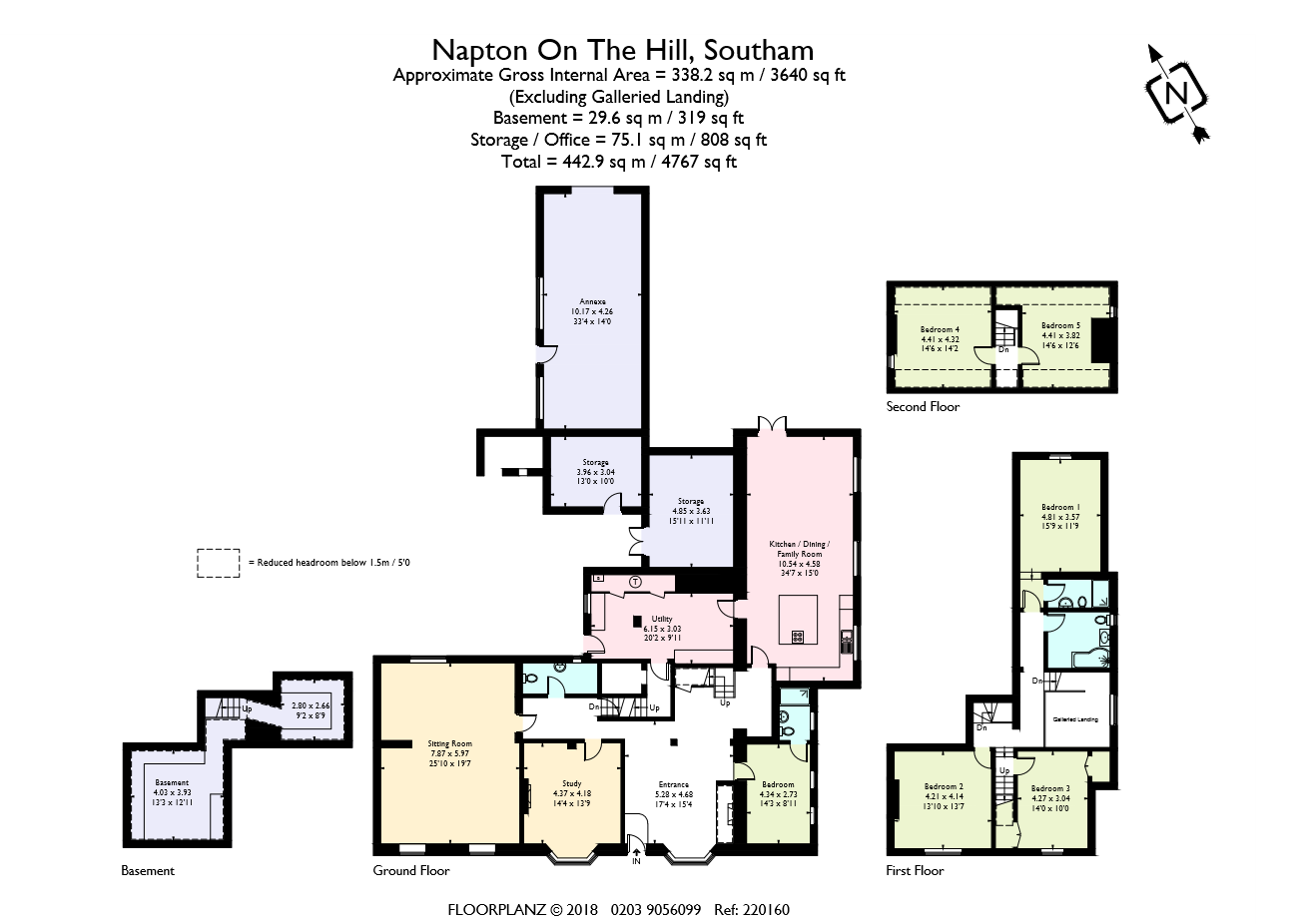 6 Bedrooms Detached house for sale in Daventry Road, Nupton CV47