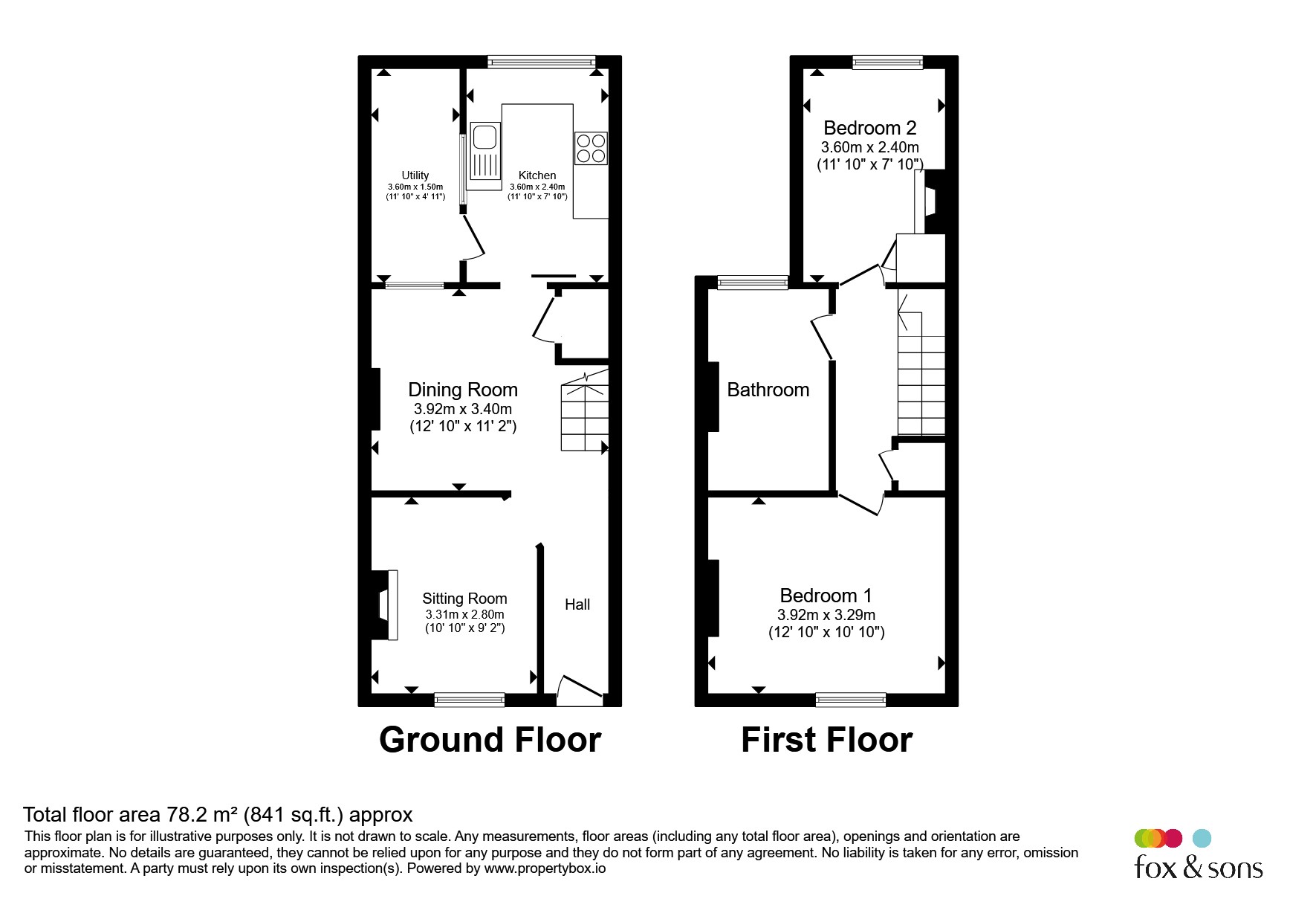44, St. Andrews Road, Salisbury floorplan
