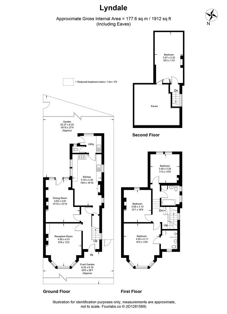 Lyndale, Portsmouth Road, Thames Ditton floorplan