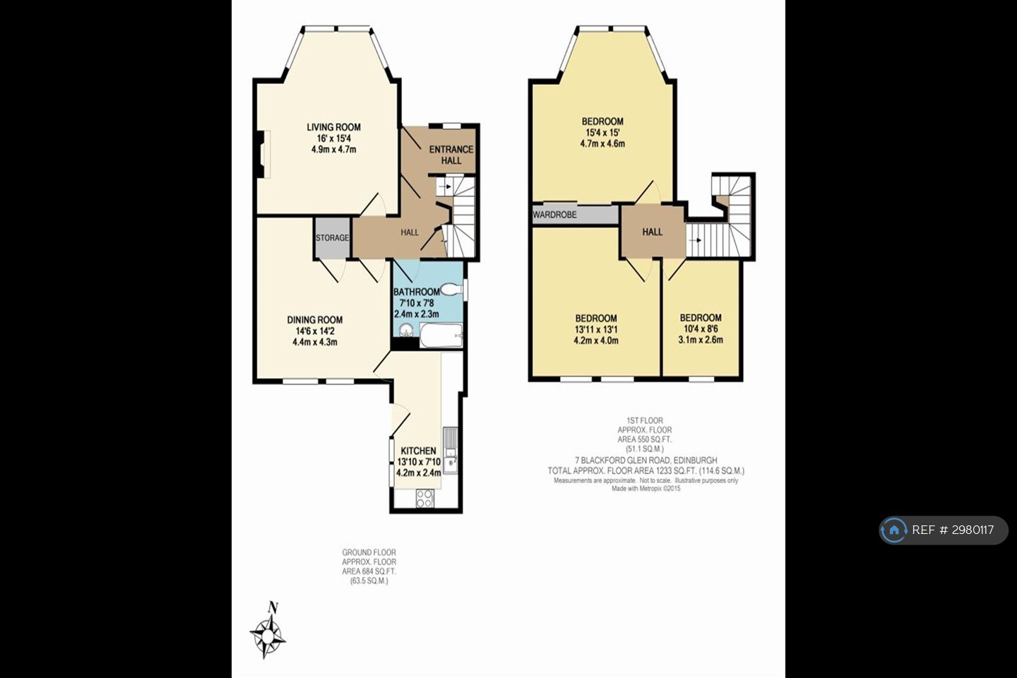 Blackford Glen Road, Blackford, Edinburgh floorplan