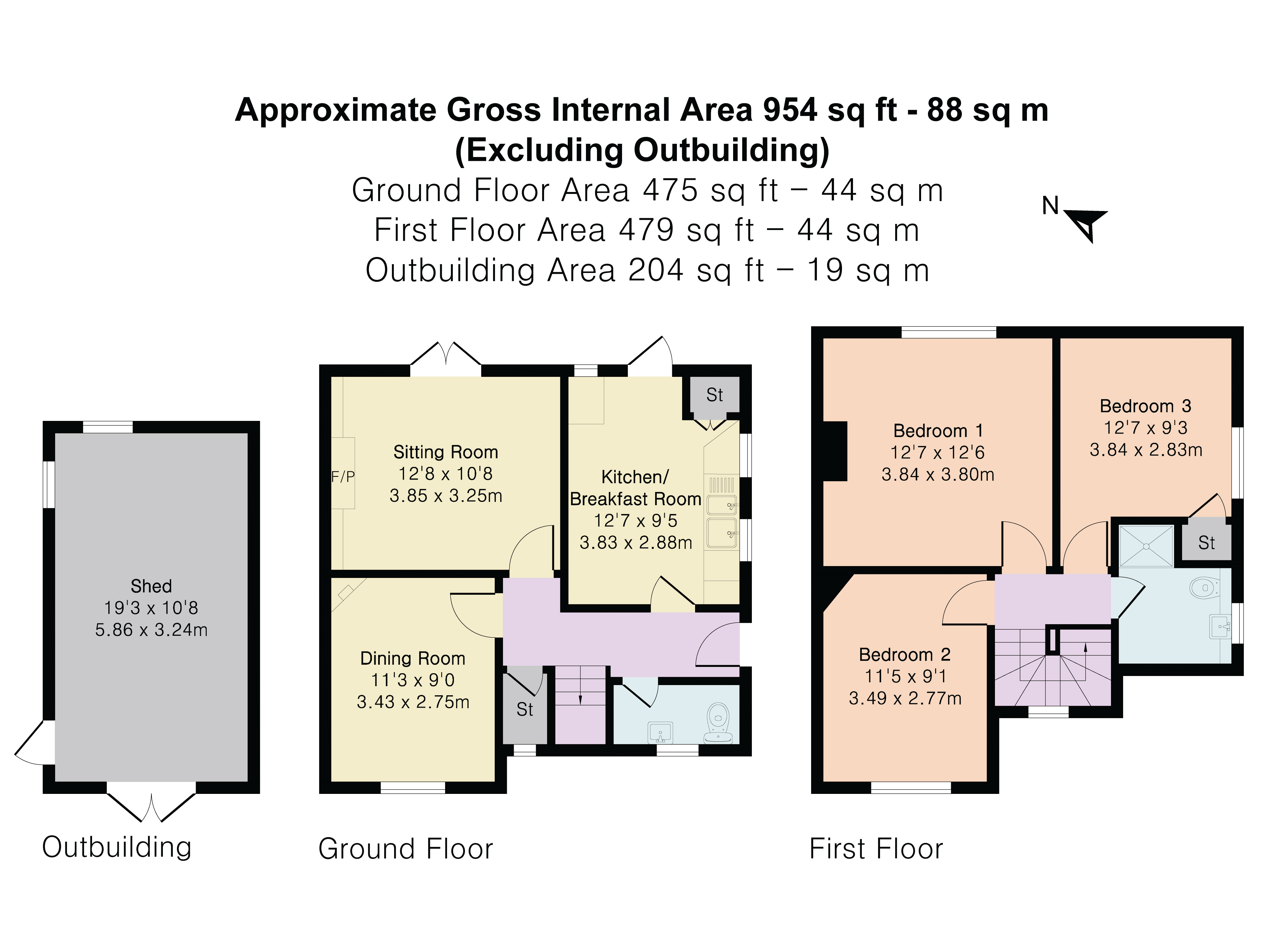 17, John Mason Road, Oxfordshire floorplan