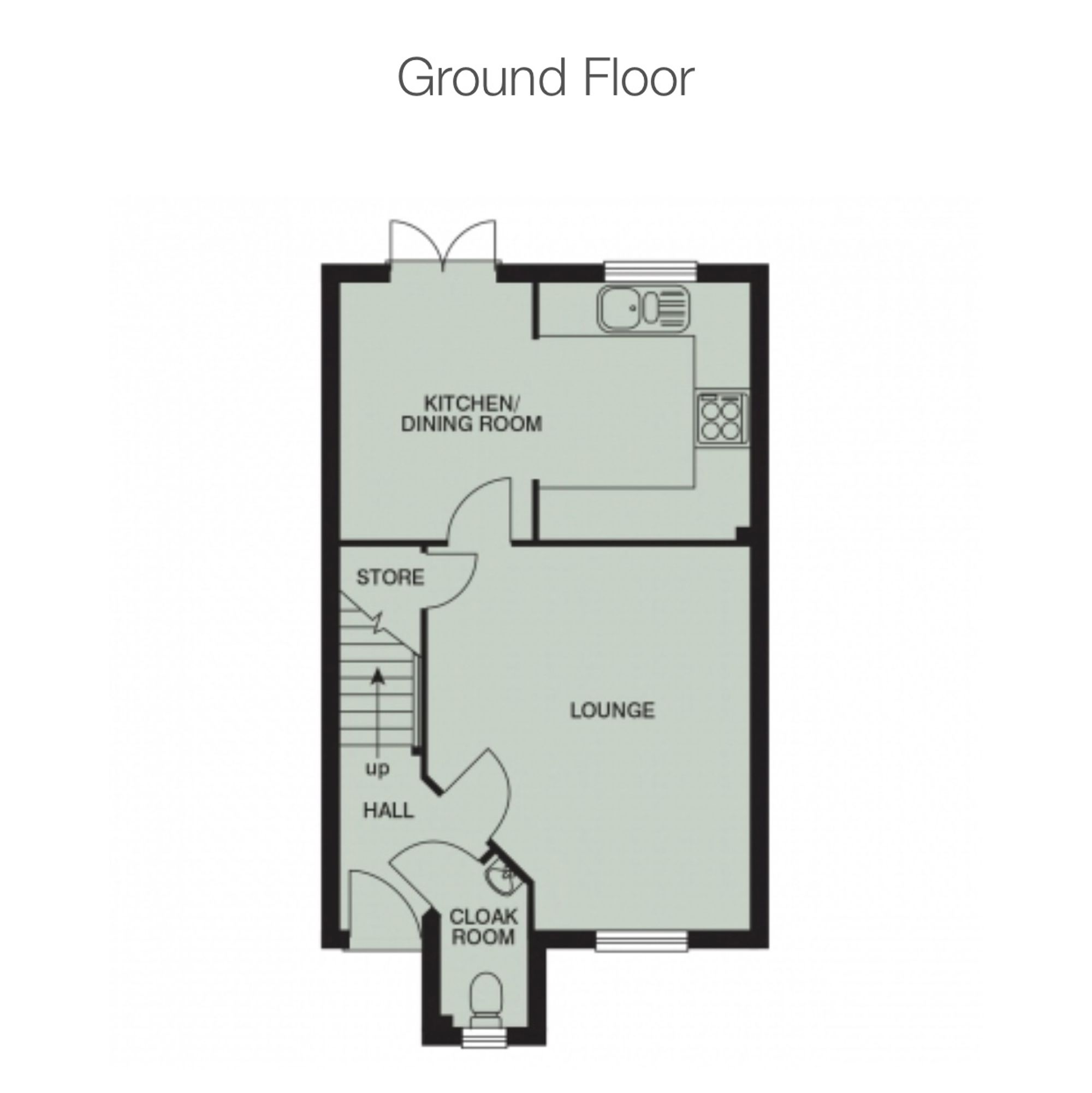 10 Carnjewey Way, St. Austell floorplan
