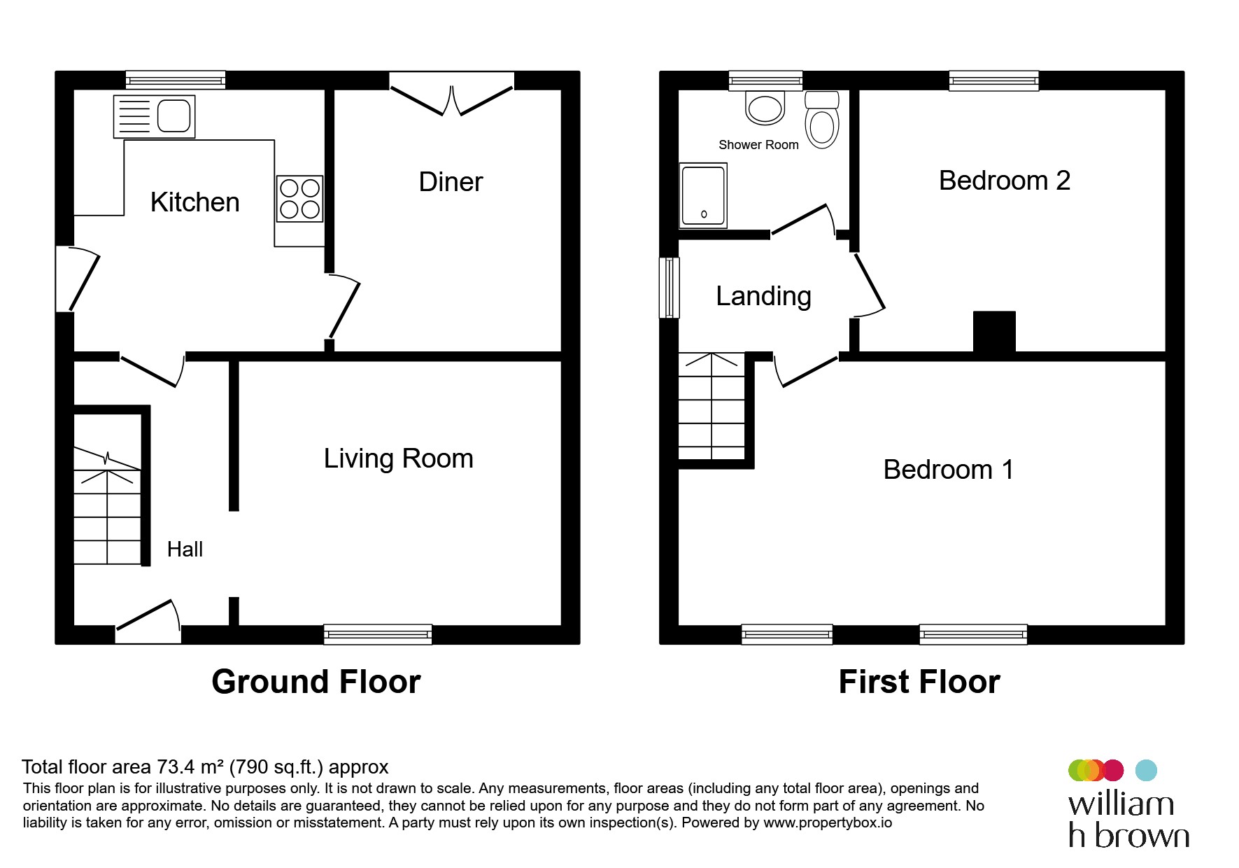 89, Daw Royds, HUDDERSFIELD floorplan