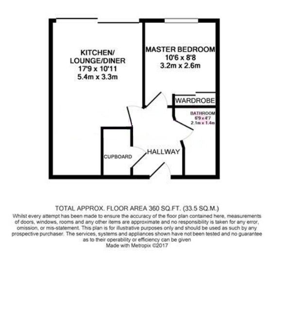Canon Court, 91,Flat 24, Manor Road, Wallington floorplan