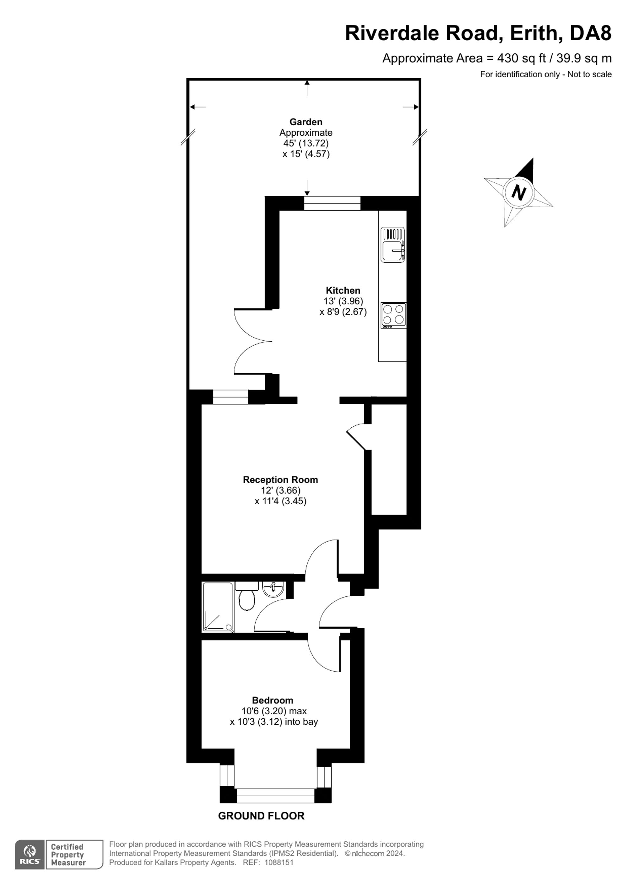 132 Riverdale Road, Erith floorplan