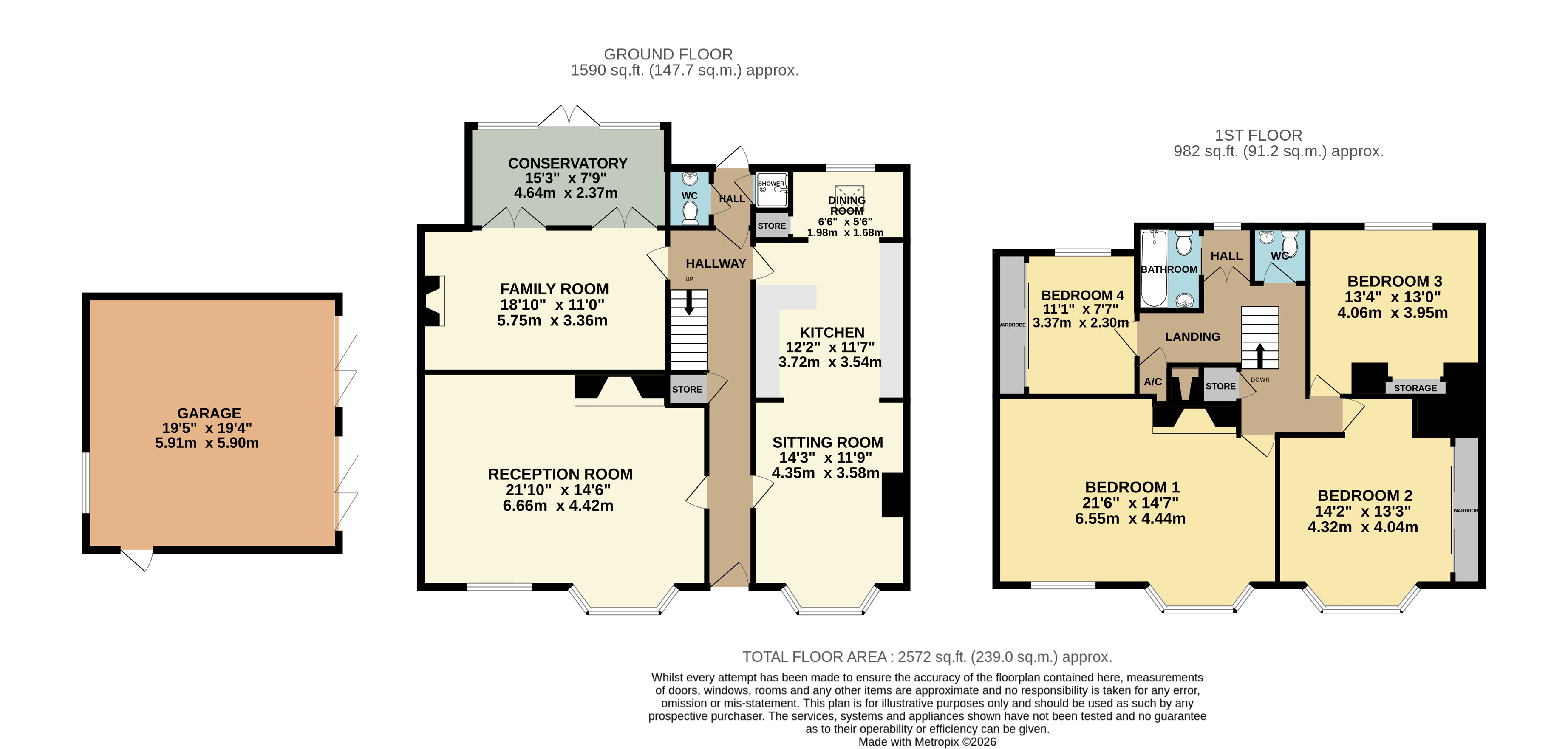 Castle Street, Fareham floorplan