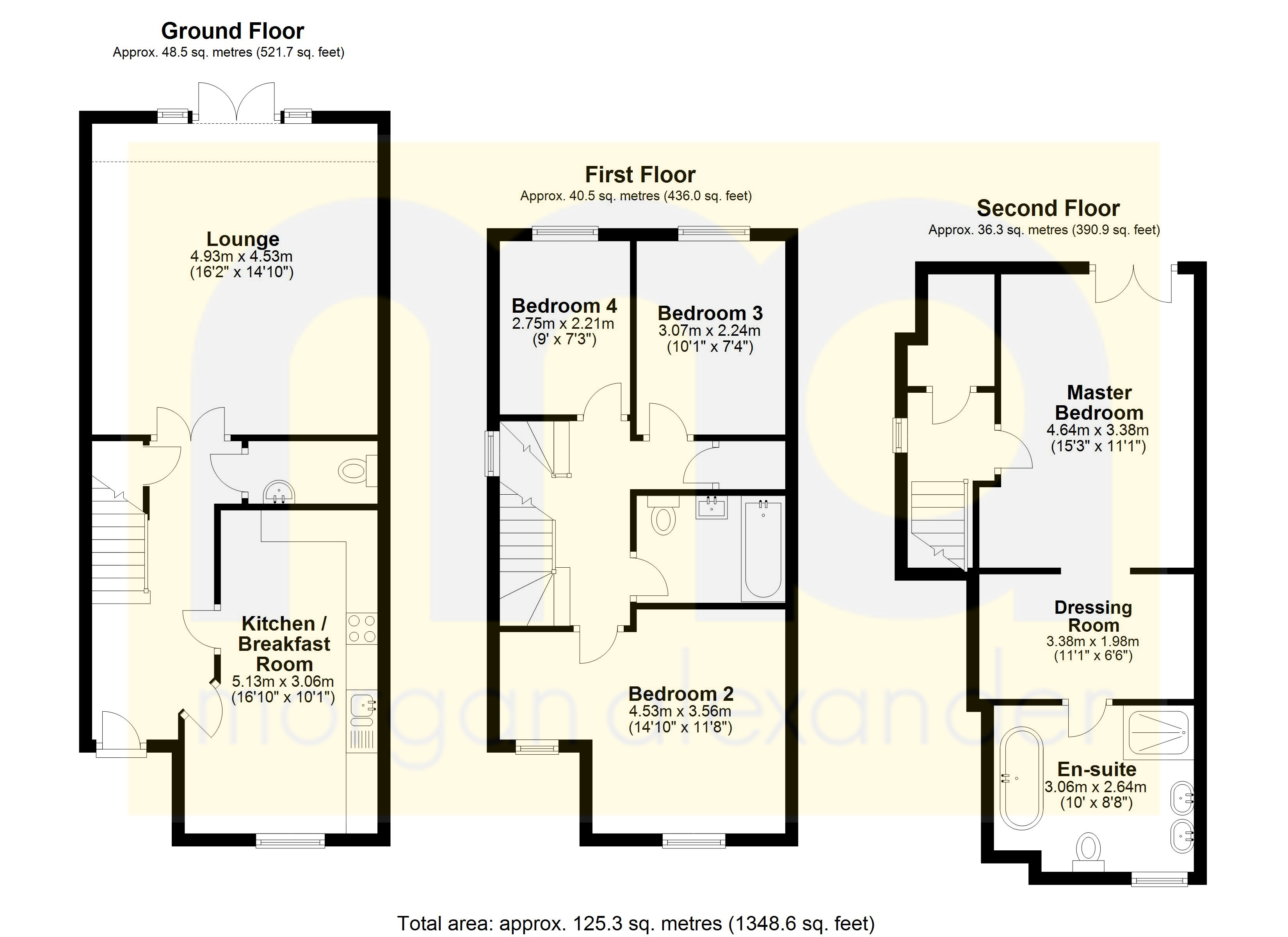 4 Bedrooms Semi-detached house for sale in Ware Road, Hertford SG13