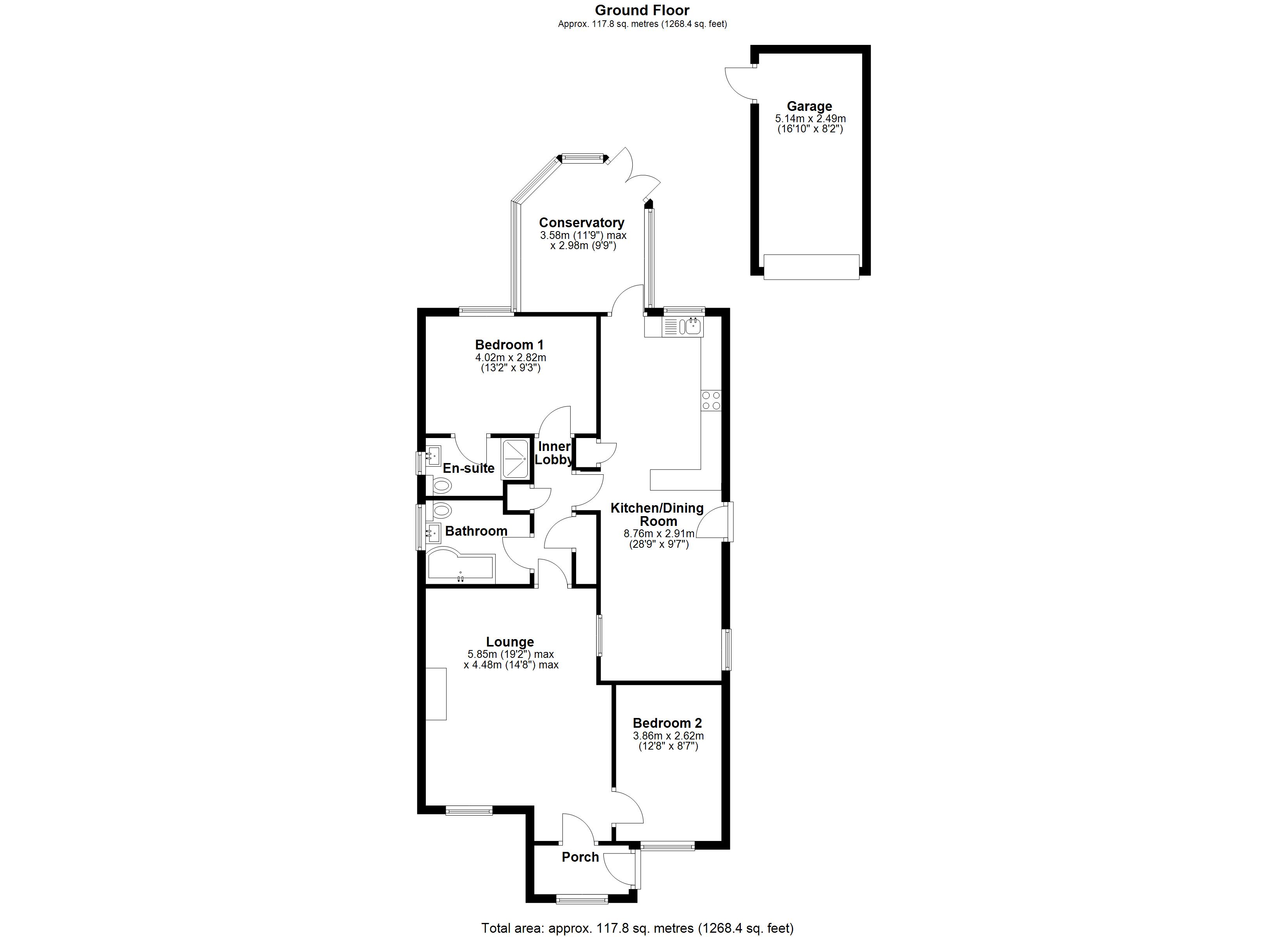 277A, Sidegate Lane, Suffolk floorplan